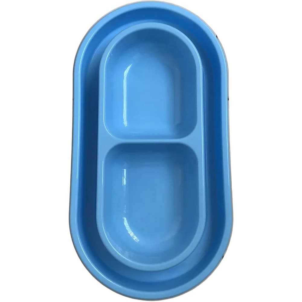 Ciotola per cibo per animali domestici Ciotole per acqua da 32 Oz Piatto per cani di piccola e media taglia con