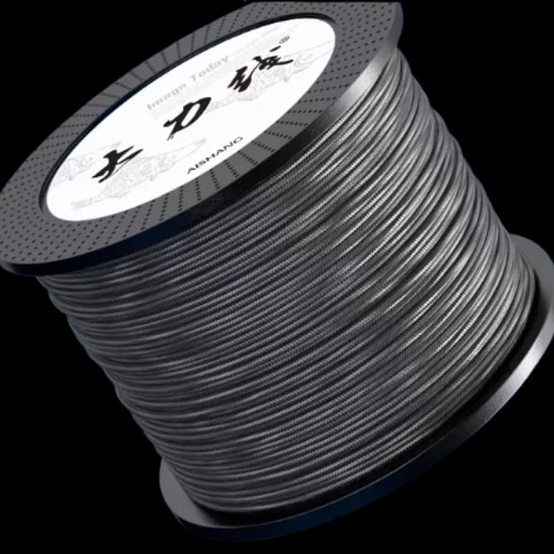 Lenza da Pesca Intrecciata a 16 Fili e 4 Nuclei, Super Resistente all'Usura, Linea PE per Ancoraggio in Mare, Filo Resistente ai Morsi di Pesci Giganti