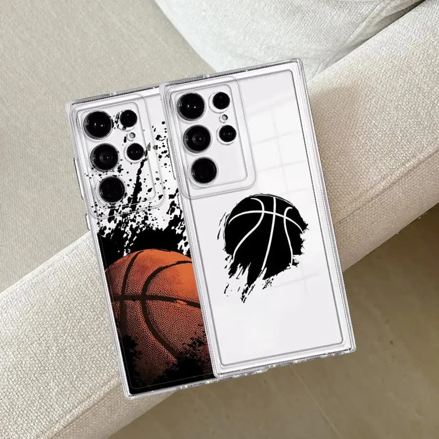Cover per Telefono con Design Basket per Samsung Galaxy S26 S21 S23 Ultra Note 20 10 S22 FE S25 Edge S20 Plus S24