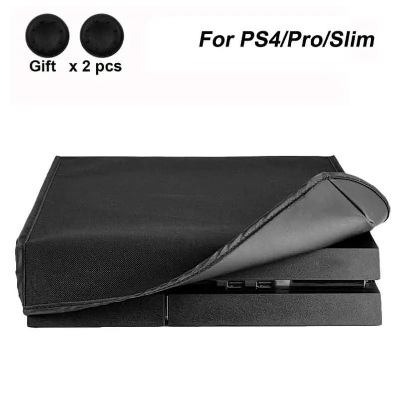 Custodia morbida antipolvere per Sony PS4 Slim/PlayStation 4 Pro Custodia protettiva per console di gioco Pelle antipolvere per accessori da gioco PS4