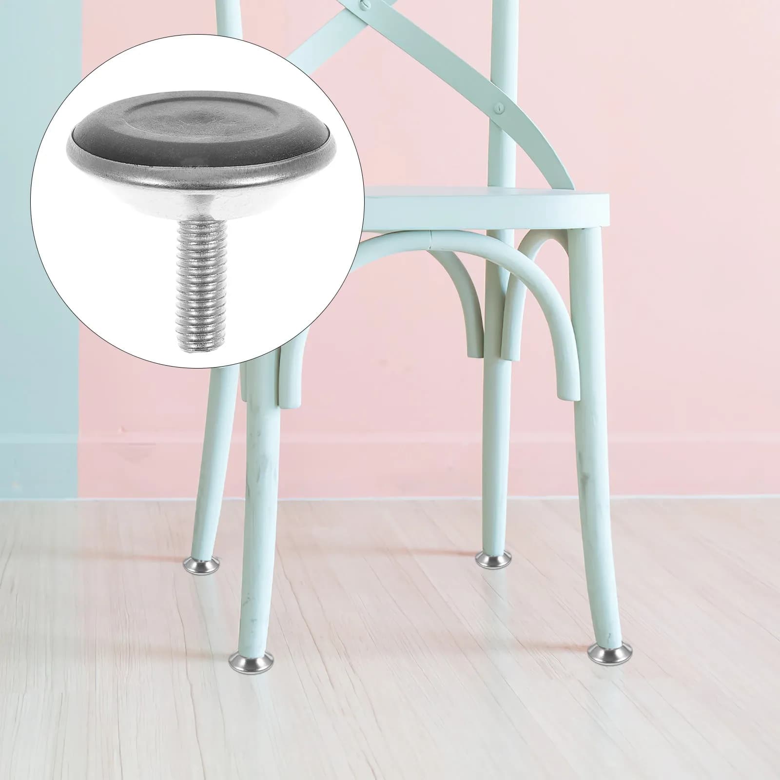 20Sets Adjustable Furniture Leveling Legs Levelers for Tables Chairs Cabinets Office Home School Heavy Duty Levelers Pads