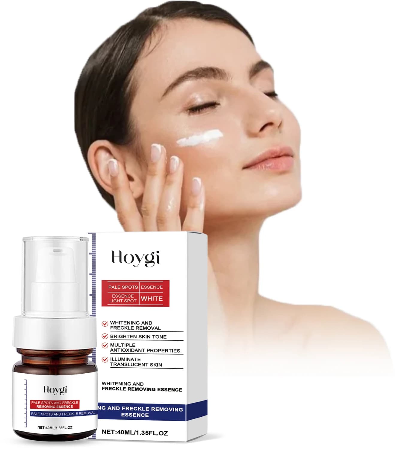 Hoygi Vitamina C Noce Crema Antiossidante Schiarente Tono Notte Macchia Scura Correzione Idratante Leggero Pelle Assorbente Rapida