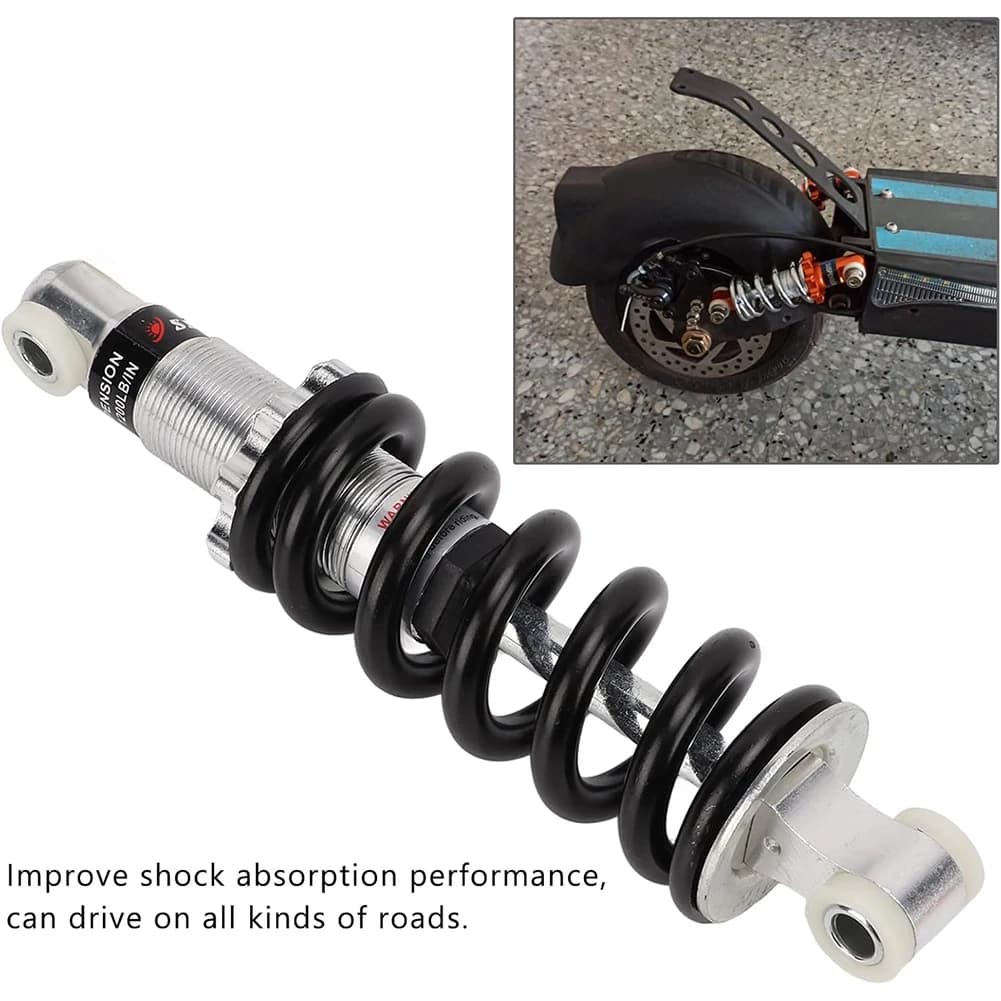 Ammortizzatore sospensione posteriore 190mm 1200LB carico regolabile per Dirt Bike Go Kart scooter elettrico parte aftermarket