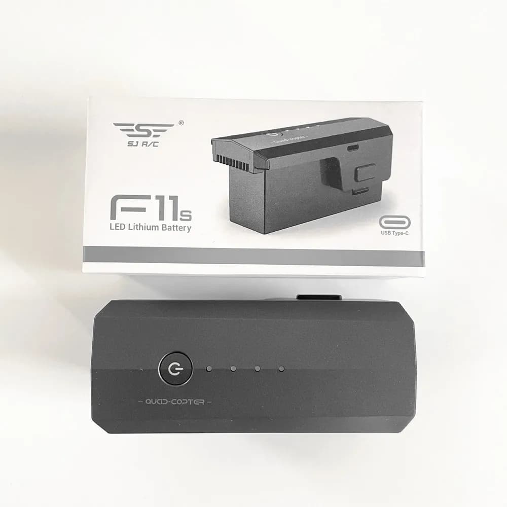 Batteria Lipo 11.1V 2500mAh per Drone SJRC F11/F11 PRO/F11-4K PRO/F11S 4K PRO, Ricambio per Quadricottero FPV GPS WiFi 5G