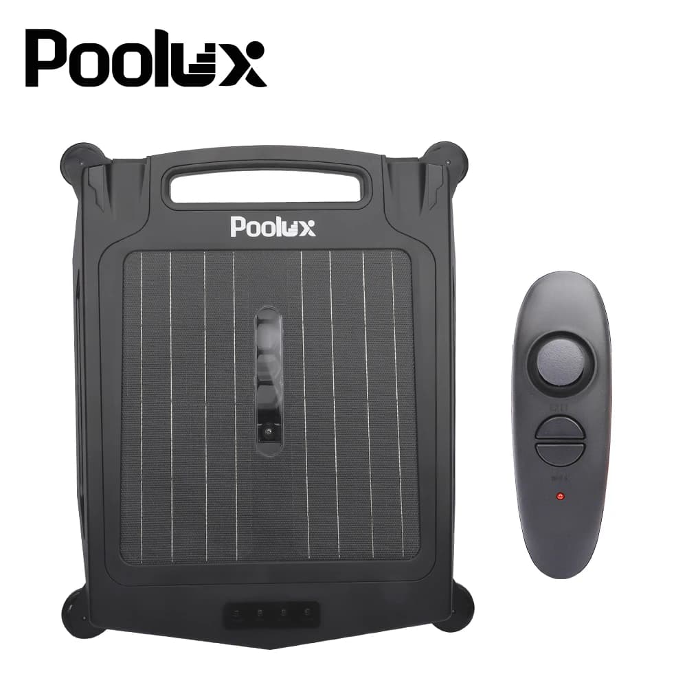 Aspirapolvere automatico per piscina con superficie ricaricabile solare, robot per piscina, skimmer galleggiante per la pulizia della piscina