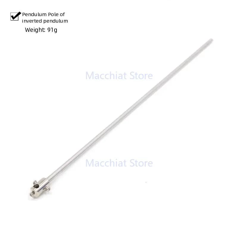 Asta oscillante a pendolo invertito, braccio oscillante a pendolo invertito rotante a pendolo invertito lineare in acciaio da 6 mm, incluso accoppiamento,