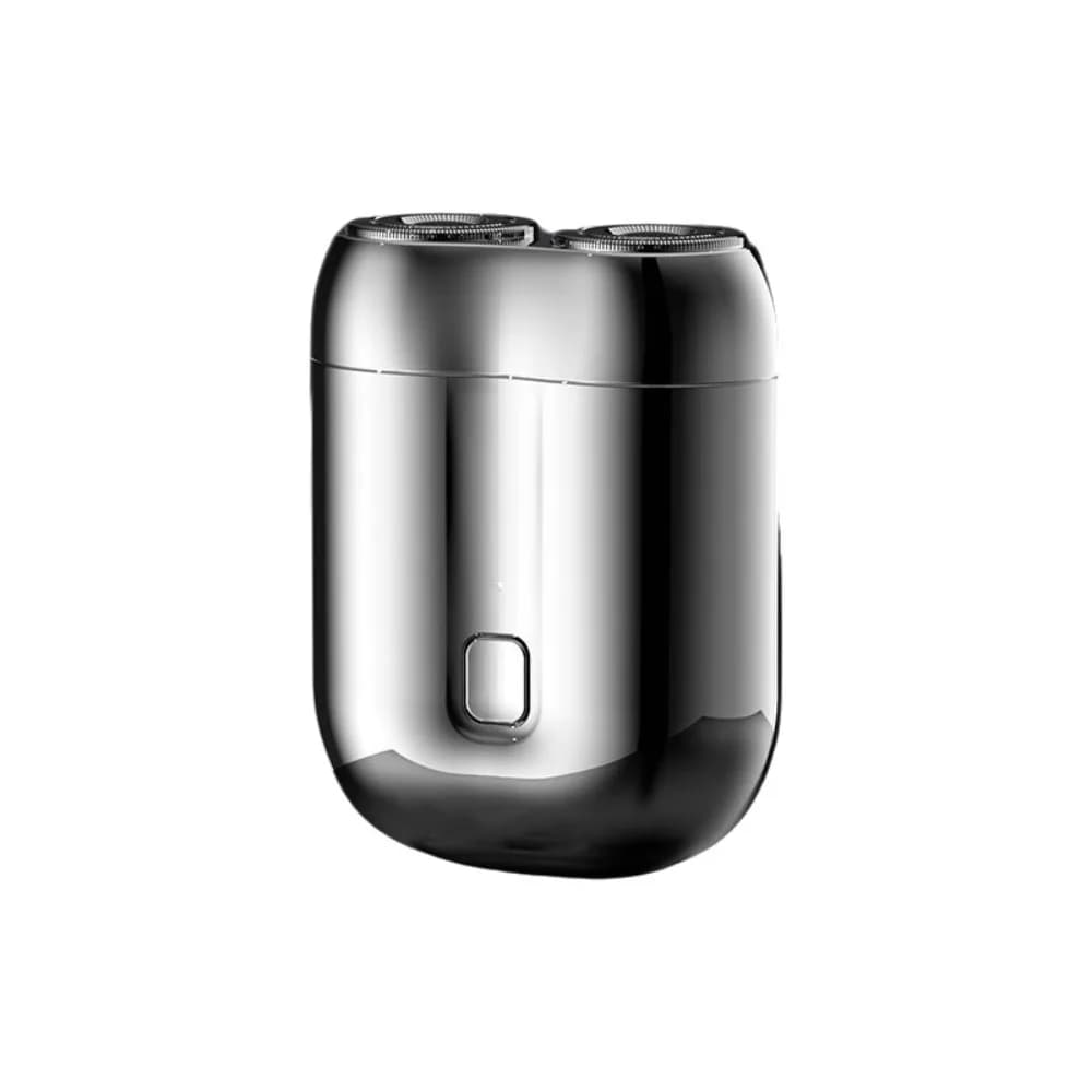 USB Rechargeable Electric Razor with Reload Type-C, Waterproof IPX6, Men's Rulebarba, Quiet operation, Double Head