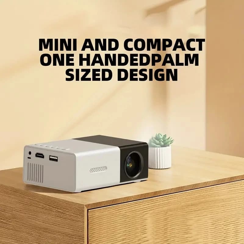 Supports HDMI, USB connection and uses high-definition projector