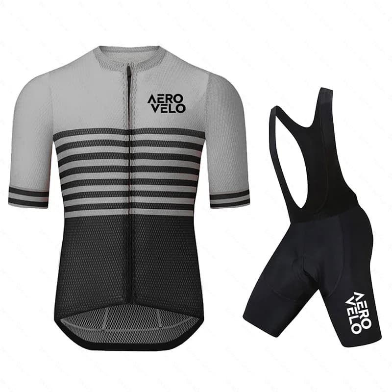 Cycling Jersey 2026 Team AERO VELO Men Cycling Set Racing Bicycle Clothing Suit Breathable Mountain Bike Clothes Sportwears