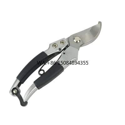 Garden Instrument 8 Inches Zinc Alloy Handle Garden Scissors Pruning Shears Pruner 200mm Flower Branch Cutting Secateur Hatchet