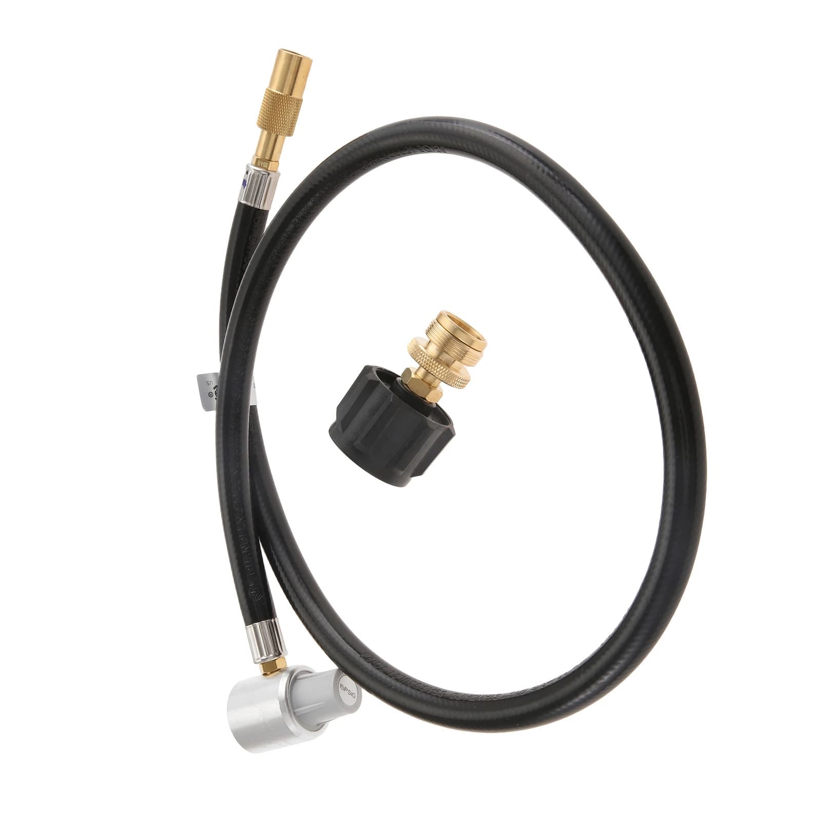 Regolatore per Bombola di Propano 5428A da 1lb con Tubo da 3FT e Adattatore QCC1 per Fornello Coleman Guide Series a 3 Fuochi, per Bombole da 1lb a 20lb