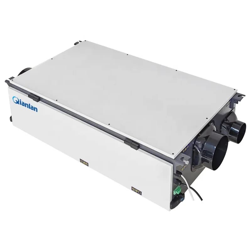 Deumidificatore per uso domestico con ventilazione a recupero di calore energetico ERV a risparmio energetico HVAC