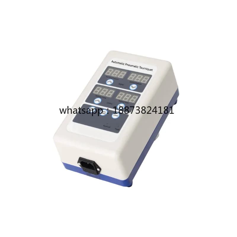 Sistema di Tourniquet Elettrico Automatico Portatile a Canale Singolo con 3 Bracciali, Kit di Pronto Soccorso, Bracciale Singolo