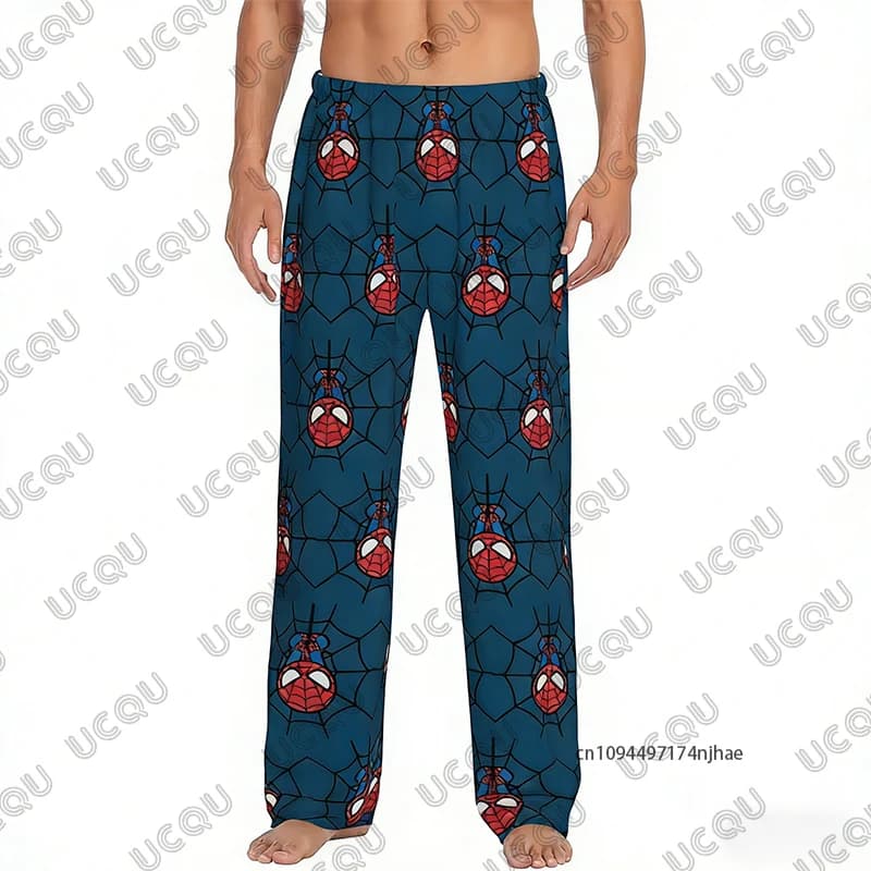 Pantaloni Pigiama Classici Estivi 2026 con Stampa Spider-Man per Uomo, Pantaloni Casual alla Moda per Coppie, Abbigliamento per Bambini/Adulti