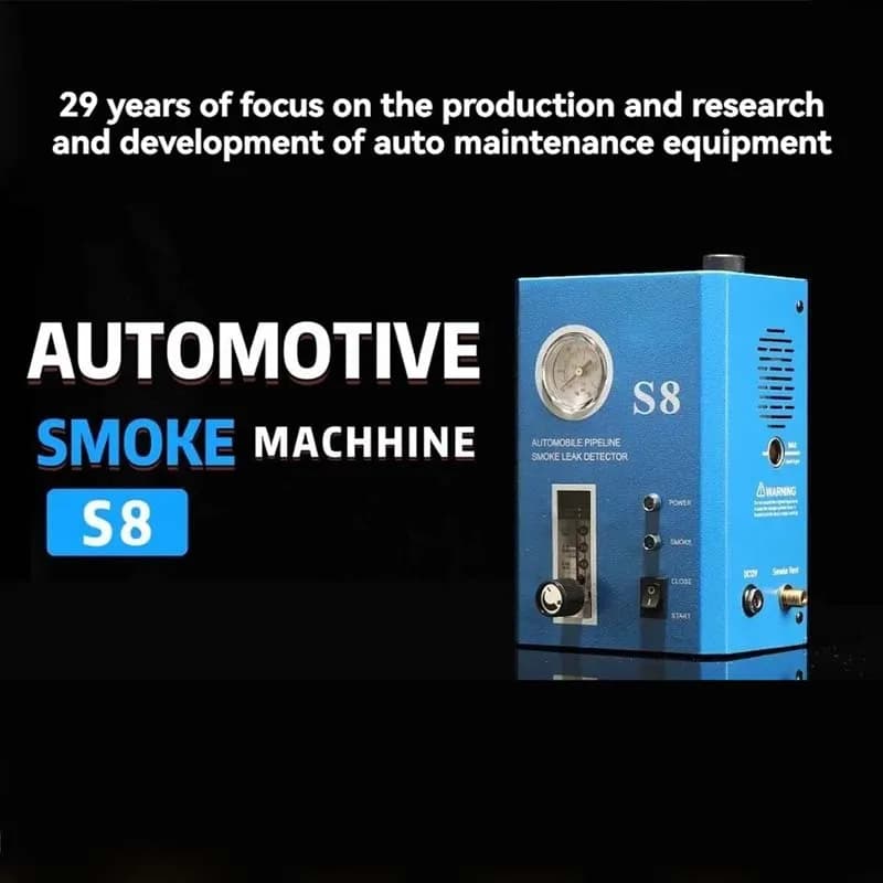 Rilevatore di perdite di fumo Dimensioni di fumo regolabili Generatore di rilevatori di perdite Riparazione automatica Sistema di aspirazione guasti Rilevatore di perdite Conduttura