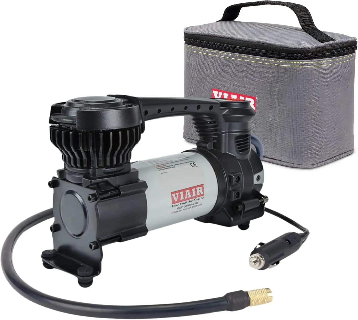 Compressore d'Aria Portatile Digitale EVC85P - Gonfiatore per Pneumatici di Auto, SUV e Camion | Funzione di spegnimento automatico preimpostata | Strada 12V