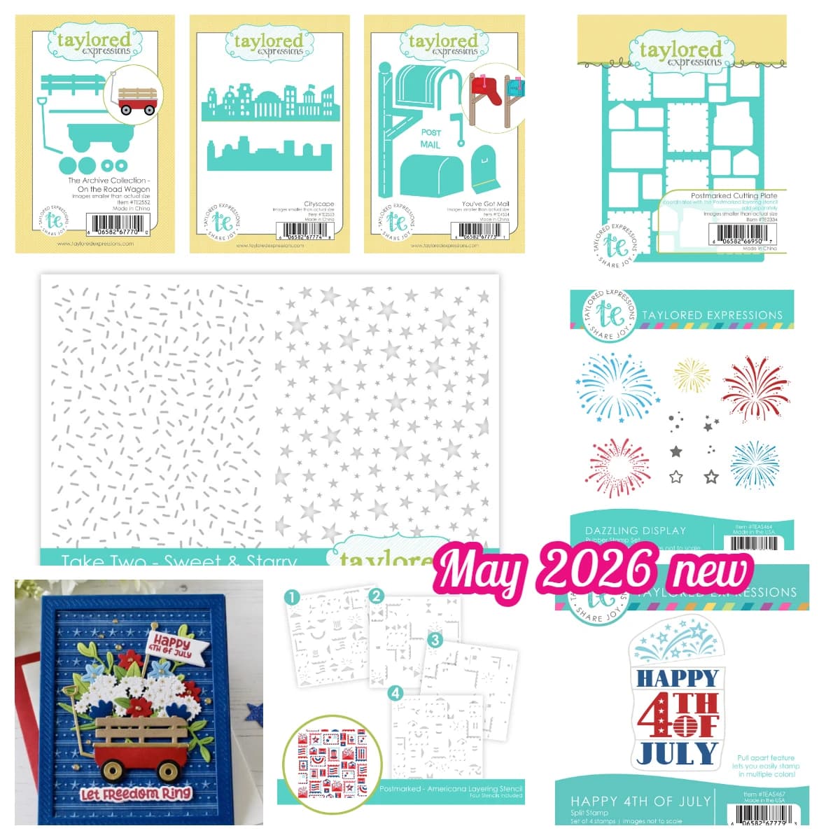 May 2026 New Taylored Cityscape Die Set on the Road Wagon Die Set Metal Cutting Dies Stamps for DIY Scrapbook Calenda Calendar