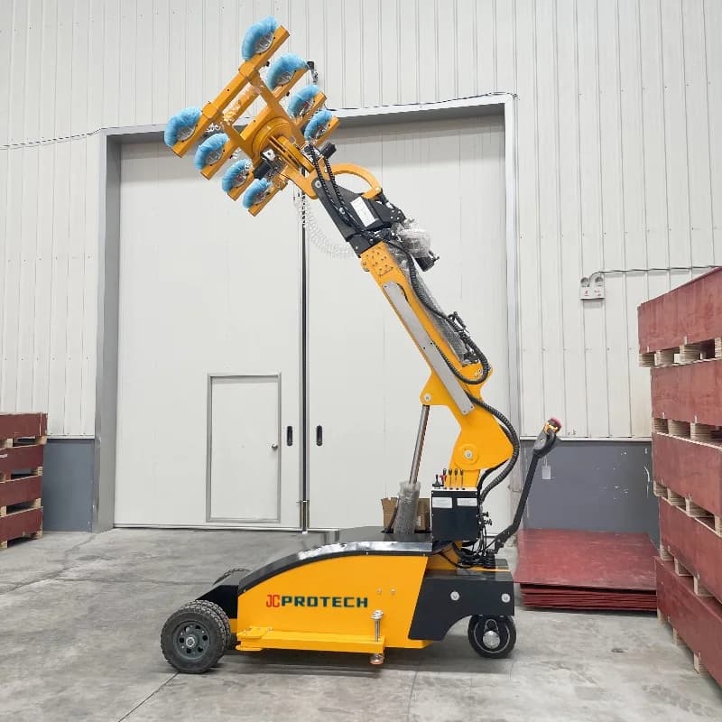Glass Vacuum Lifter 800 Kg With Rotation Vacuum Glass Lifter Robot JC-LD-800 Heavy Duty Electric Vacuum Lifter For Stone