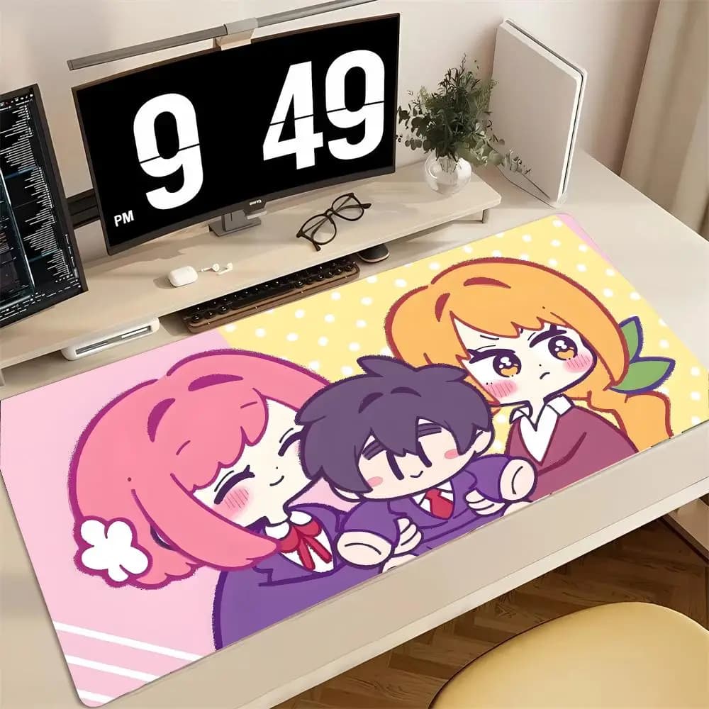 Soul mouse pad The 100 Girlfriends, big mouse mat game with reinforced edges, thick mat for keyboard and desk