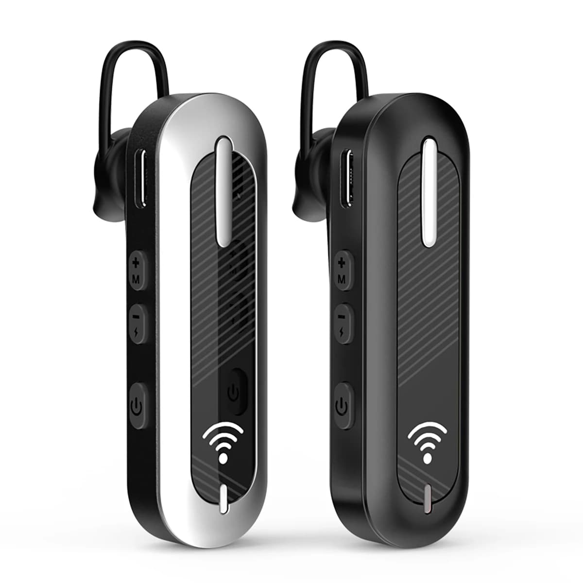 KSUN V28 Gancio per l'orecchio wireless Auricolare Talky Walkie Mini Radio a 2 vie Gancio per l'orecchio Walkie Talkie per centro commerciale ristorante hotel