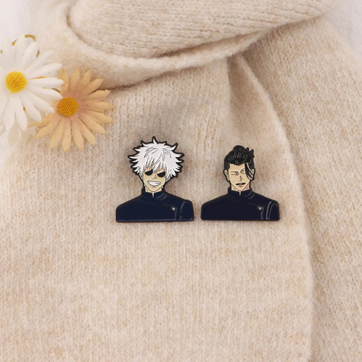 Jujutsu Kaisen Cartoon Anime Spilla Pin Badge Clothing Alloy Accessories Backpack Decoration Fashion Jewelry Gift