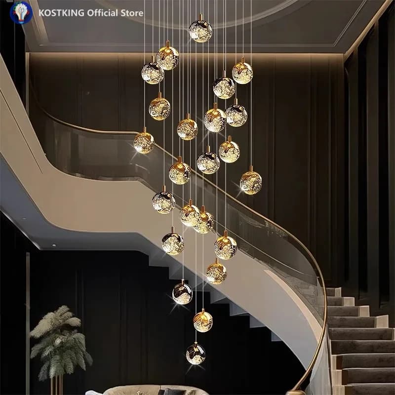 Arredamento moderno luci a led anelli lampade a sospensione per soggiorno Lampadari a led per sala da pranzo lampada a sospensione illuminazione interna