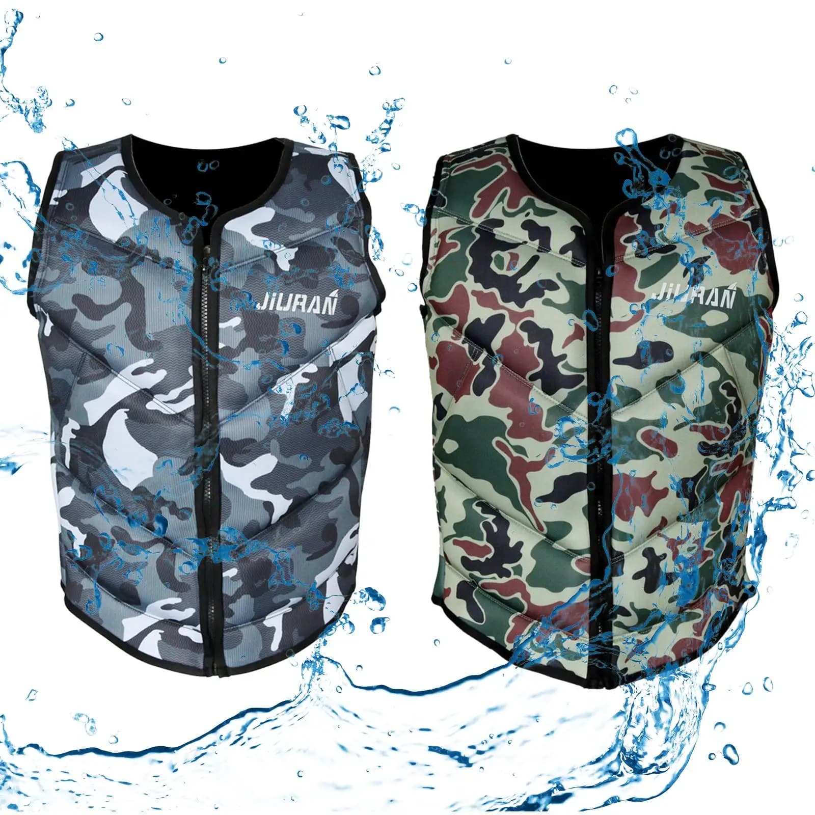 Gilet di salvataggio Giubbotto di salvataggio Tuta di sopravvivenza Giacca galleggiante Boa Gilet di ausilio Galleggiante