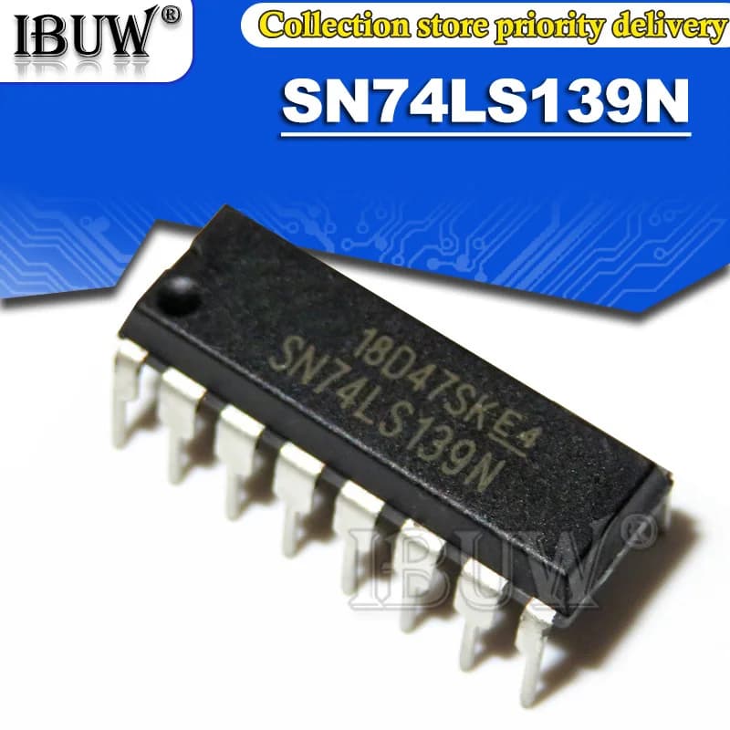 10 pz SN74LS139N DIP16 SN74LS139 74 ls139n 74 ls139 DIP IC integrato