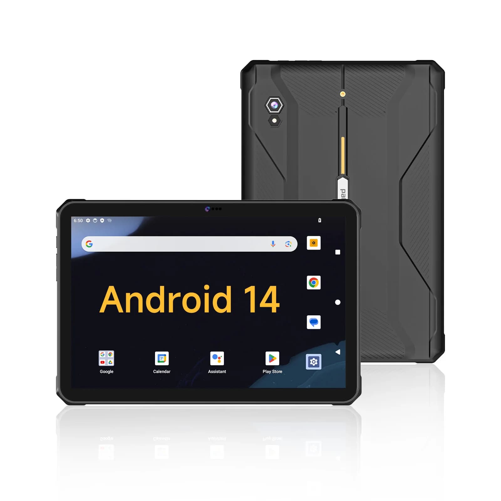 T1 Max IP68 Waterproof Android 14 Outdoor Pad 10/12 Inch Rugged Tablet PC with Sim Card Slot, NFC, 4G and GPS