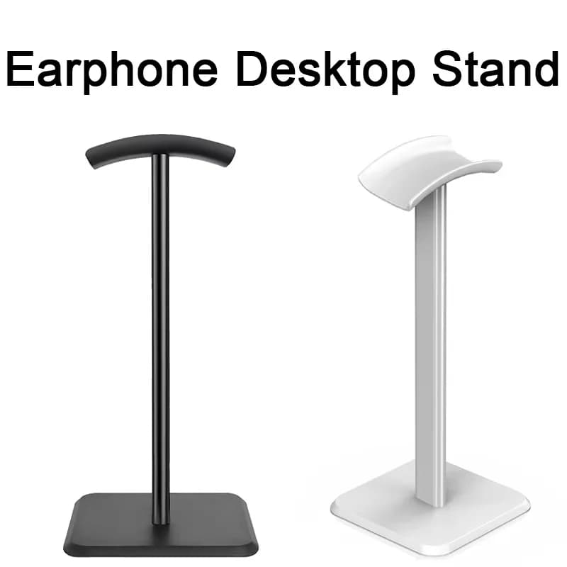 Universal headphone stand Headphone display Plastic headphone stand for table headphone support