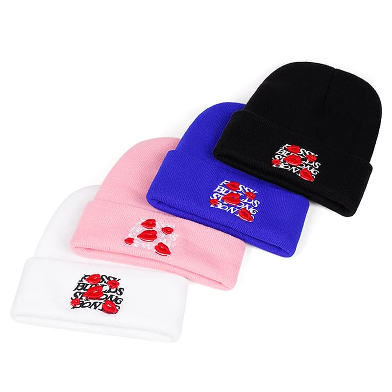 New Creative Hat Maid 2026 with Embroidery in Letters and Lanyard, Warm and Windproof for Autumn Winter, Daily Decoration, Without Edge, Unisex