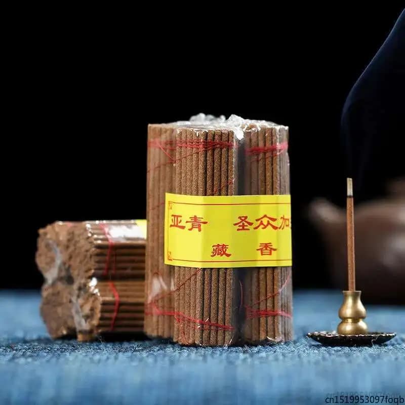 244 Bastoncini d'Incenso Artigianali in Legno di Sandalo per Aromaterapia, Meditazione Buddista Tibetana, Profumazione per la Casa, Yoga e Aria Fresca
