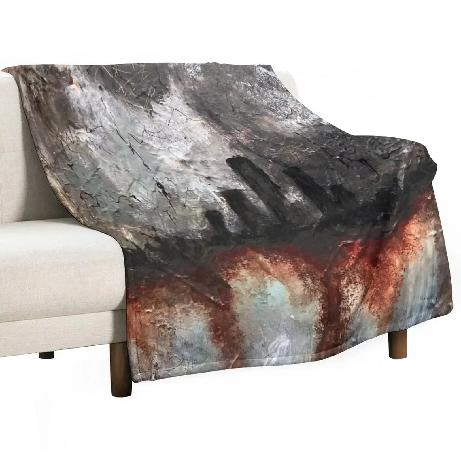 Disaster Throw Blanket Decorative Sofa Large Shaggy for babies Sleeping Bag Moving Blankets