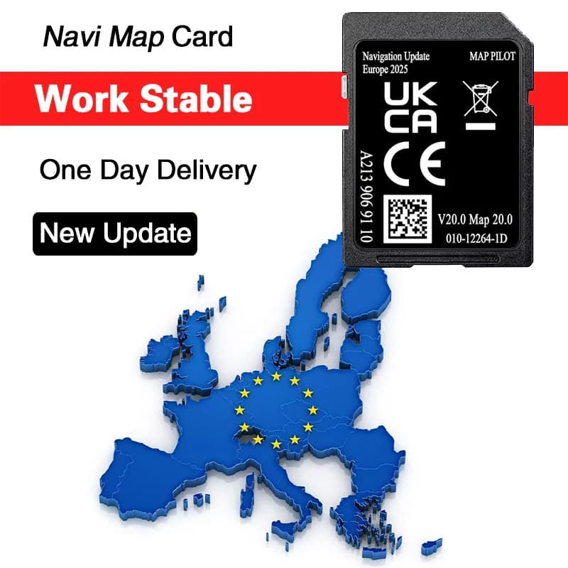 for Mercedes GLC C E V X-class Garmin Navigation SD Card Maps Polit V20 Cost Factroy OEM A2139069110 GPS Update Europe Map