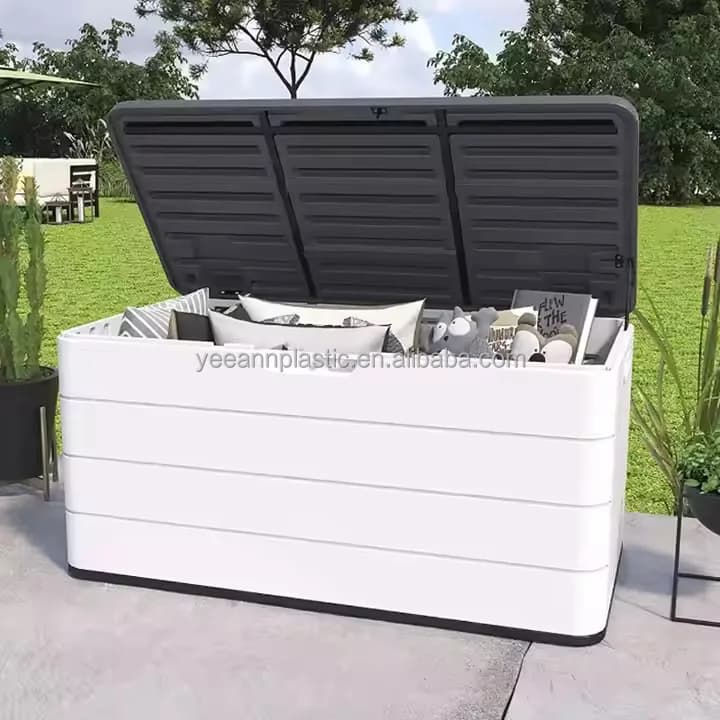 Contenitore Gigante in Plastica per Scarpe, Organizzatore per Attrezzi da Campeggio e Arredamento da Esterno