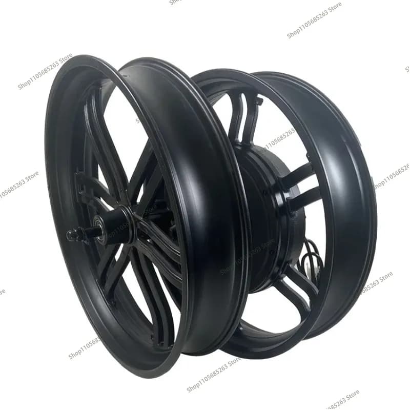2000W60km/h20 Inch Toothless Fat Bicycle Front and Rear Wheels Snowmobile Off-road Vehicle Wheel Hub Motor 20x4.0