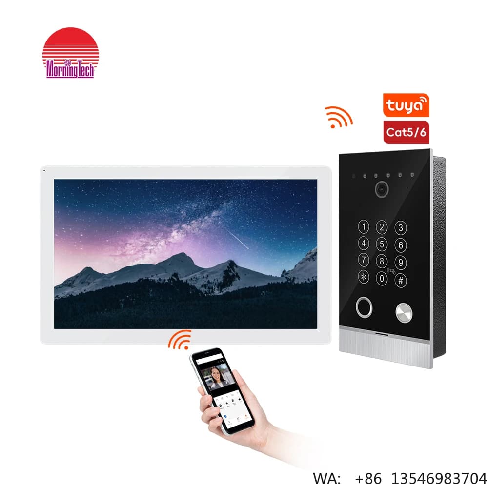 IP Video Door Phone 1080P POE Doorbell Camera 2MP/4MP POE Door Phone for Apartment Villa