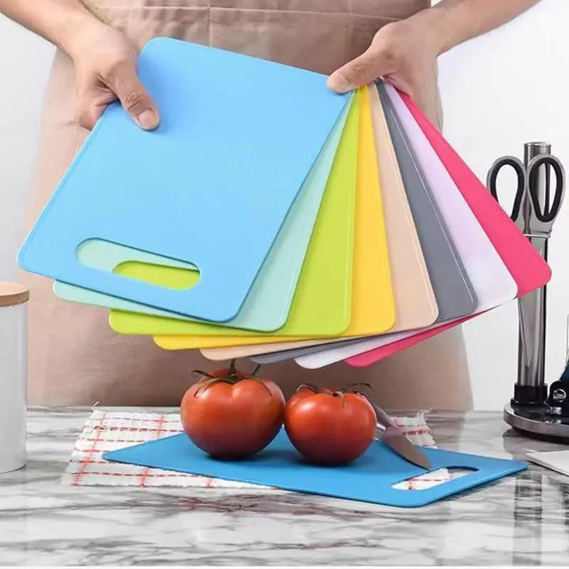 Reversible Plastic Tablets Anti-slip, Meat and Vegetable Kitchen Mat, Dishwasher Washable, for Camping at the Open