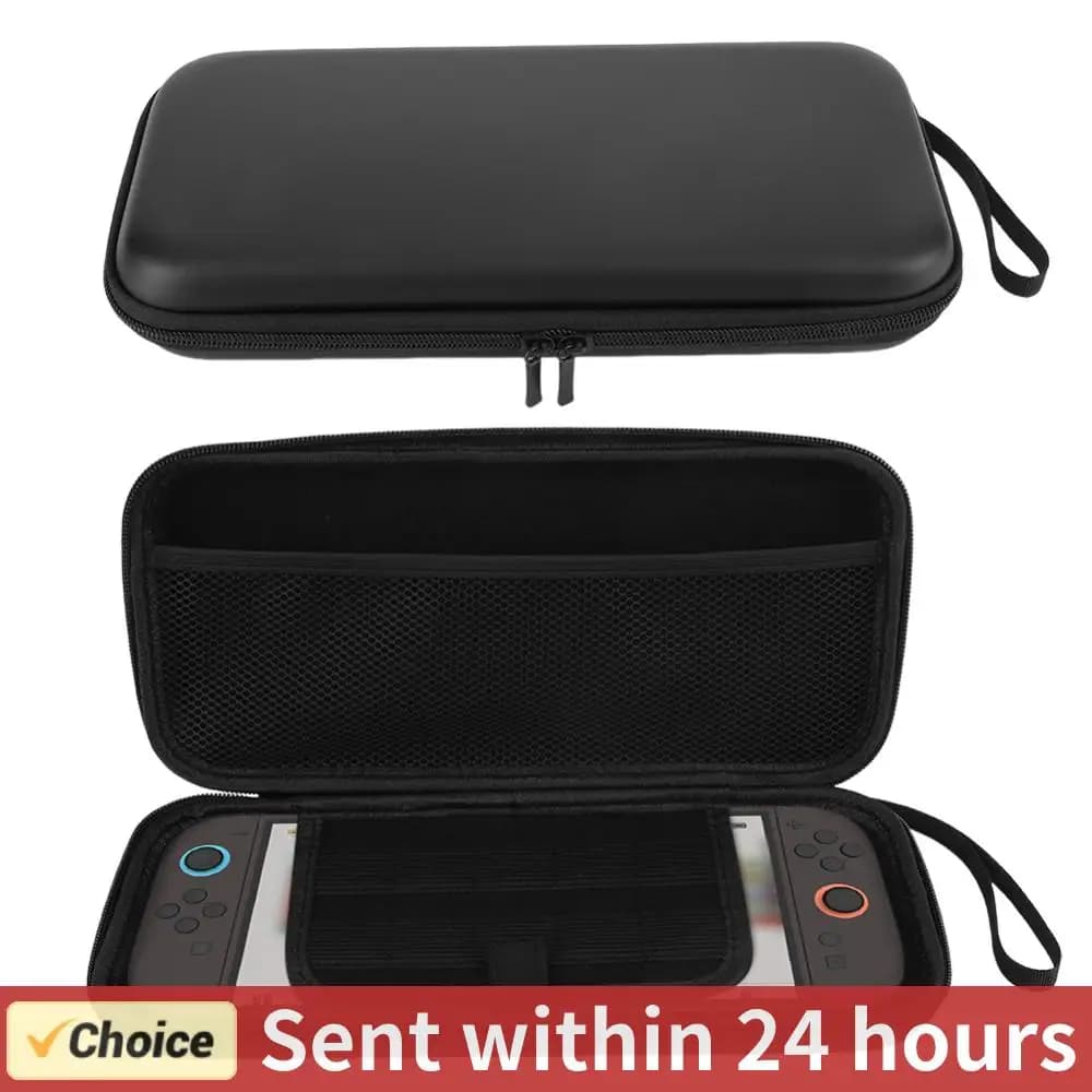 Custodia da trasporto in PU per Switch 2 Custodia portatile Custodia antiurto per console di gioco con 10 carte da gioco Borsa da viaggio protettiva