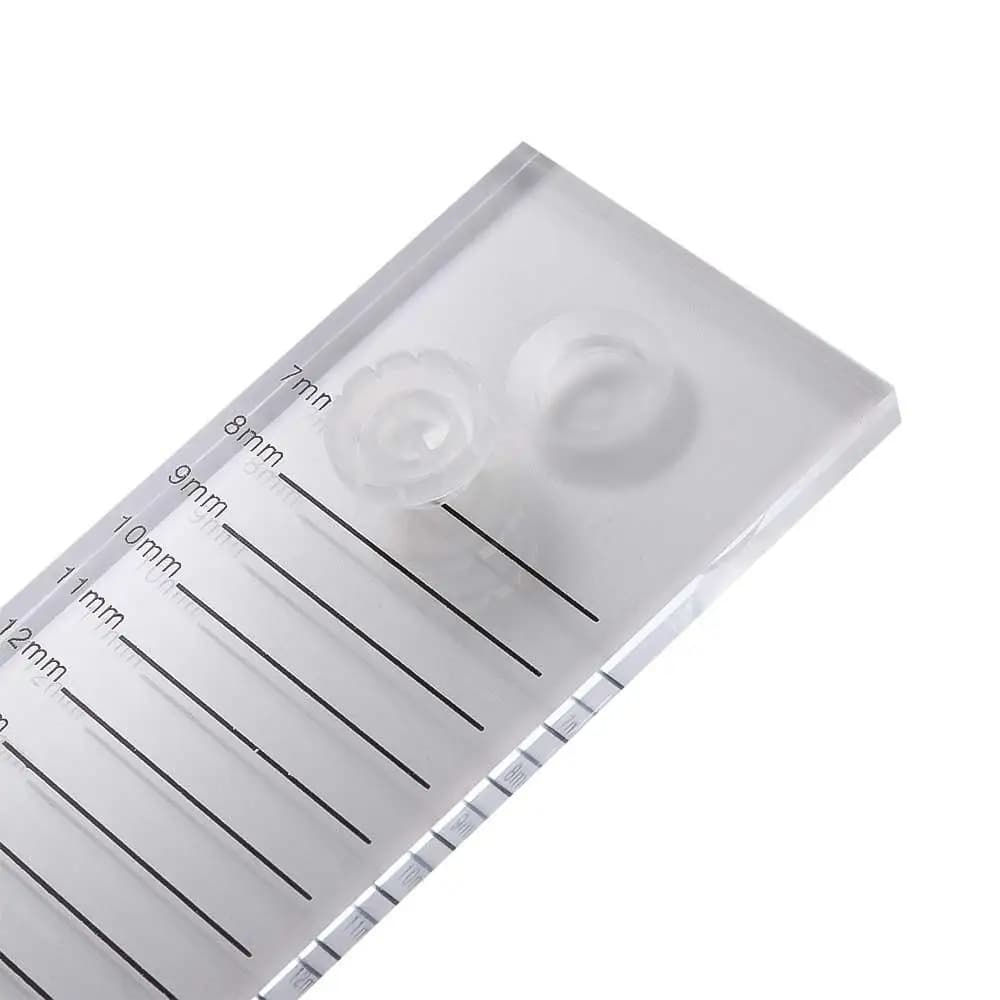Supporto per Ciglia Finte, Coperchio per Colla Ciglia, Pad Trasparente per Ciglia, Piastra per Ciglia, Vassoio per Ciglia Finte, Paletta per Colla Ciglia, Vassoio per Ciglia Finte