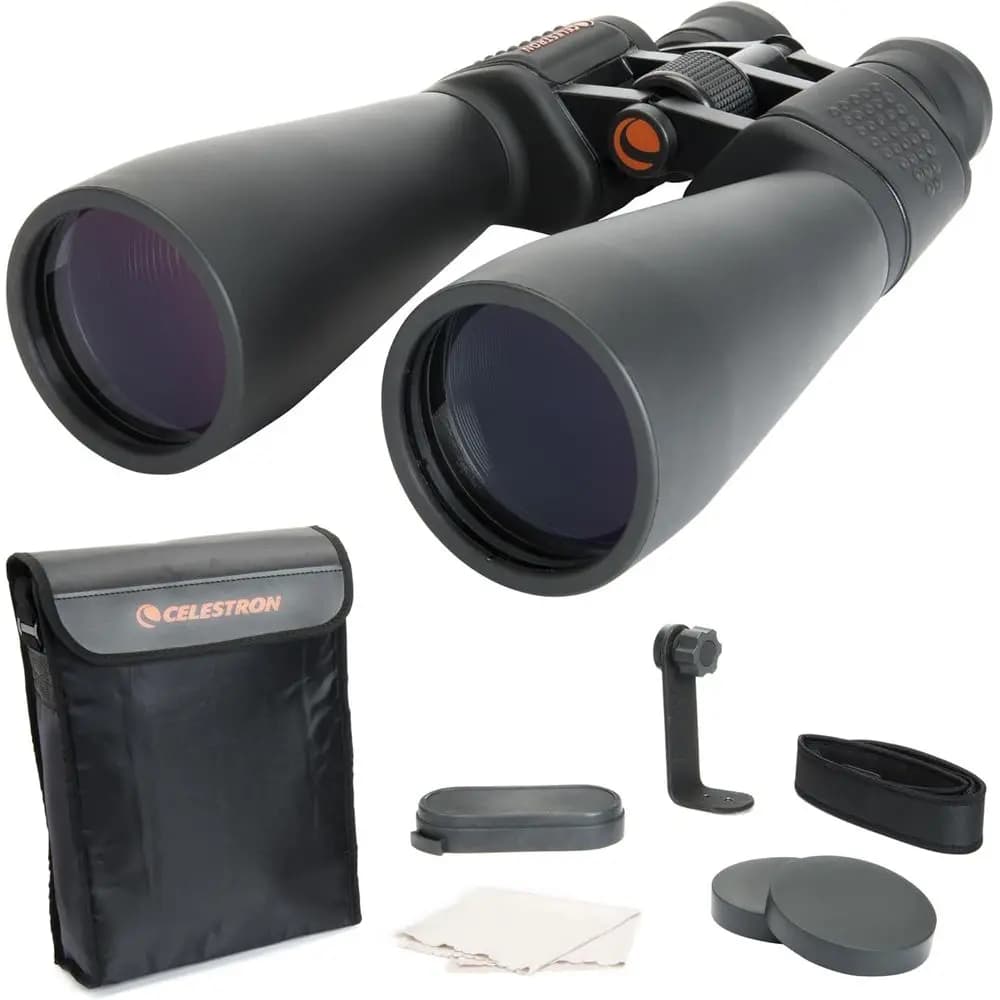 Binocolo ad alta potenza da 15-35x70 mm per osservare le stelle e avventure all'aria aperta: include supporto per treppiede e custodia per il trasporto