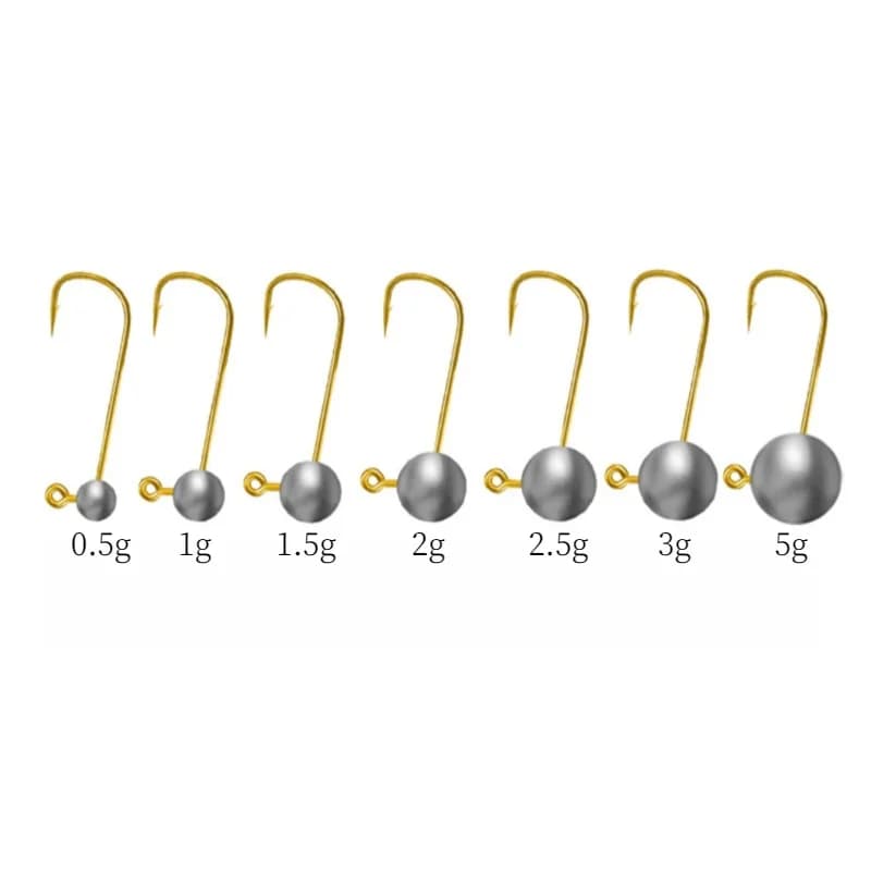 10 pcs/Lot Micro Jig Head I love fishing 1g-5g I love fishing on ice Mini Manovella Jig I love catching soft fishing gear