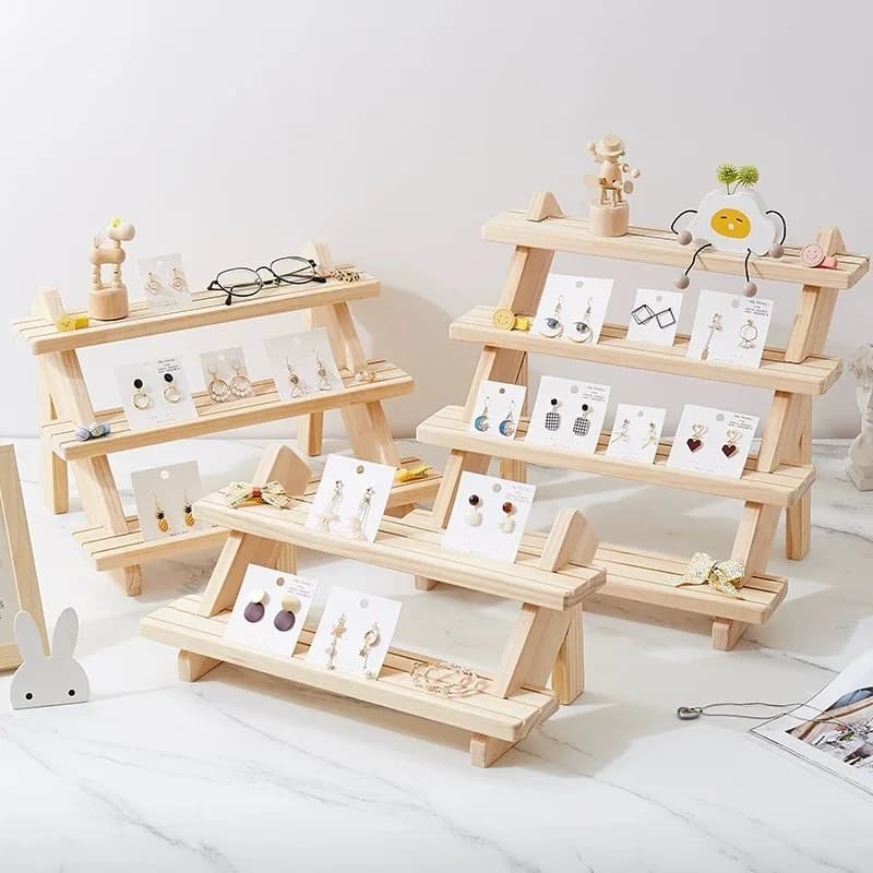 Ear Pin Holder Riser Multi Level Display Earrings Ear Earringspositor