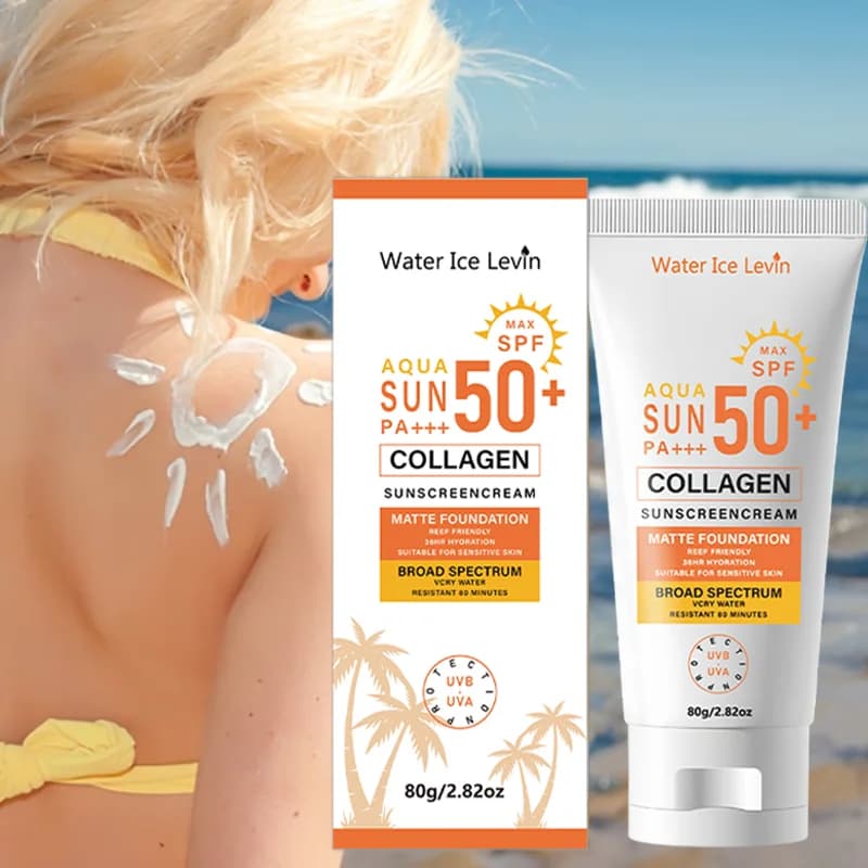Crema solare SPF90 PA+++. Protezione UV ad ampio spettro. Resistente all'acqua per 80 minuti. Adatto per Pelli Sensibili. Finitura Opaca. 80g.