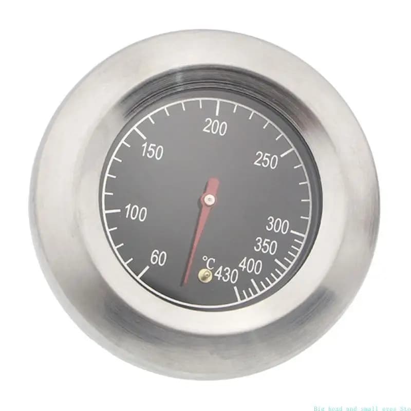 Termometro per griglia per barbecue Griglia per affumicatore in acciaio inossidabile Indicatore temperatura per barbecue Forno Termometro per barbecue per carne da barbecue
