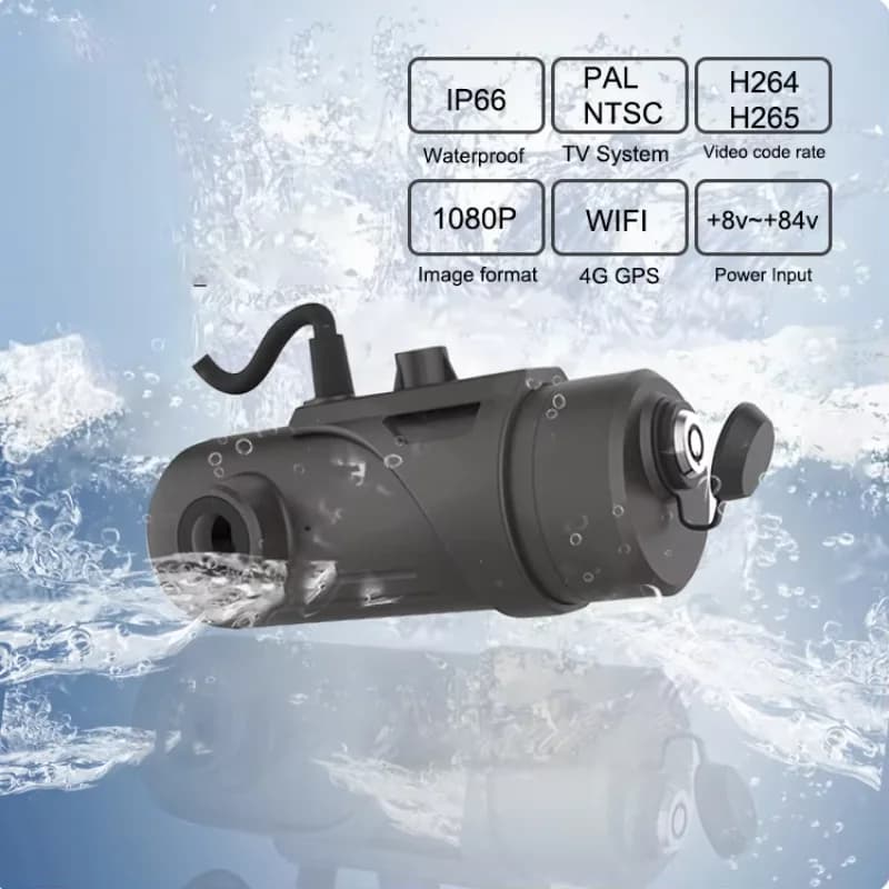 For CMSV6 CNMS Surveillance Parking Front And Rear Mod Hd 1080p Dual Trail Dash Cam Dash 4g Sim Car Cctv Truck Dash