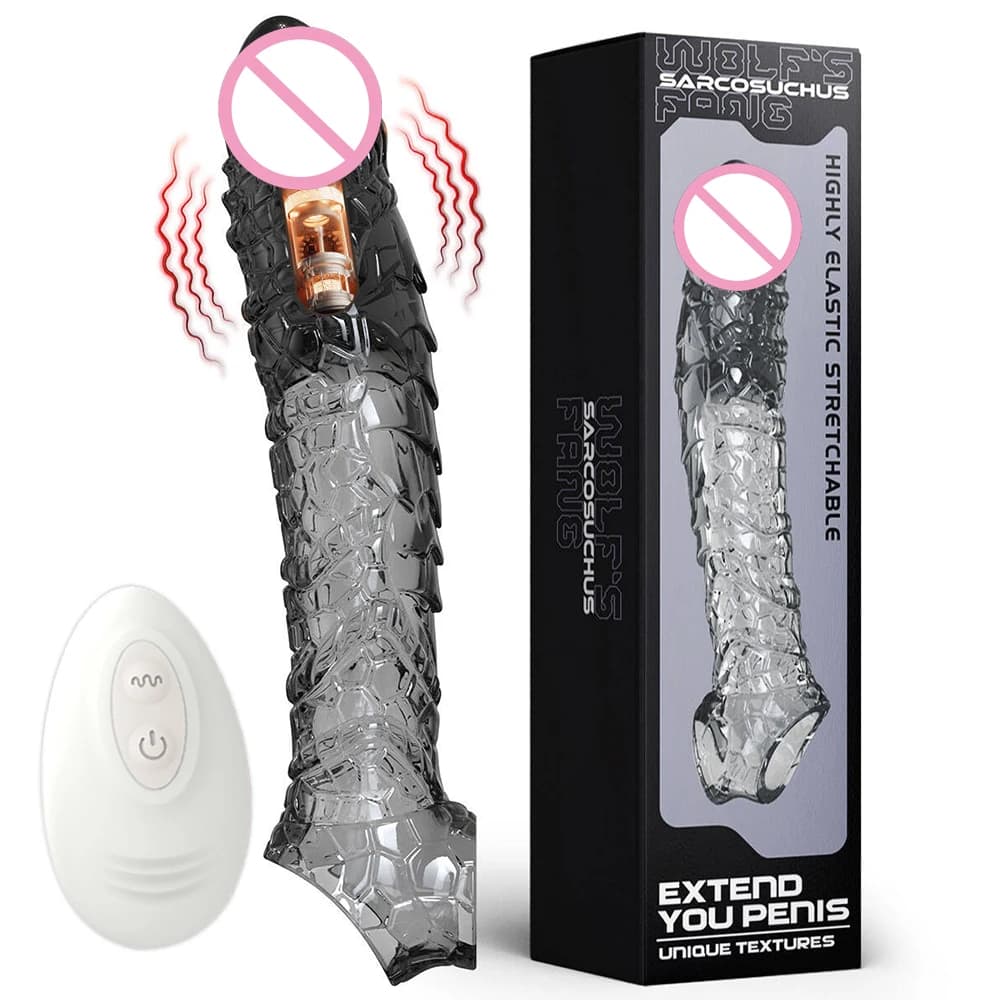 Estensioni per pene, preservativi, ingranditori maschili, vibratori per ritardare l'eiaculazione, massaggiatori per clitoride, anelli per il pene, copripene vibranti, sex toys per uomo