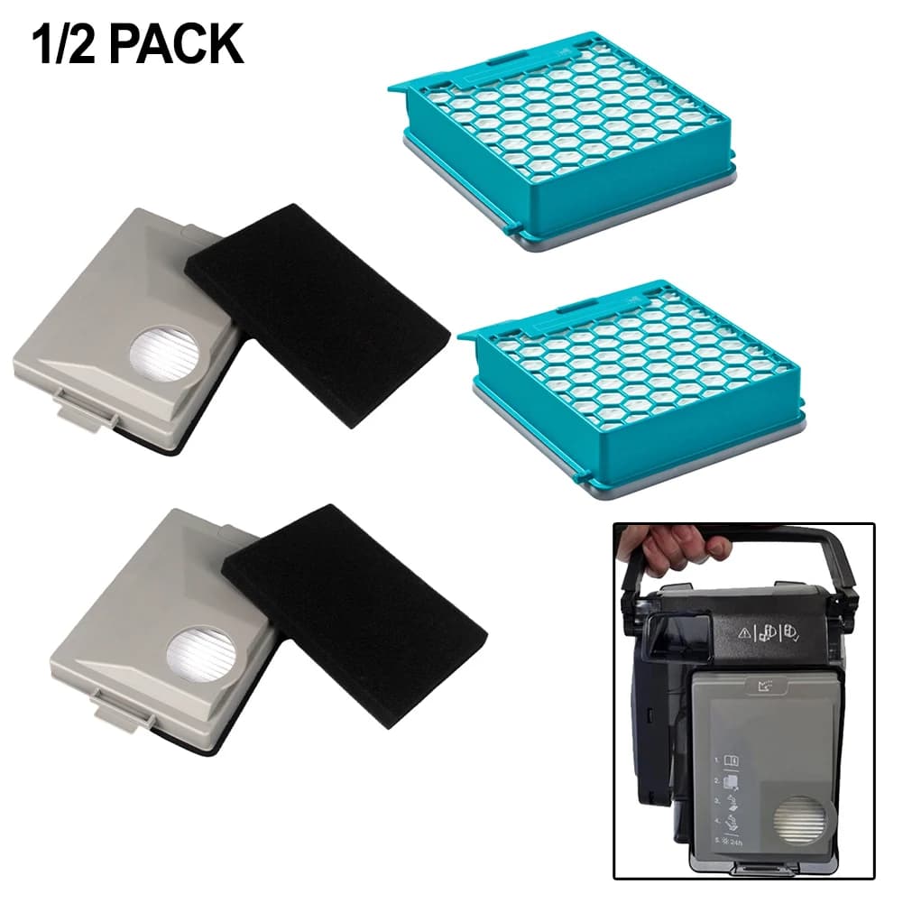 1 set/2 set Aspirapolvere Filtro Con HEPA Filtro Antipolvere Fine Per Miele Blizzard CX1 Boost CX1 Per I Modelli 11639240 SF-HY 60 11639250