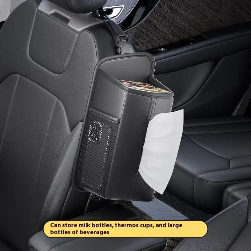 1pc borsa portaoggetti laterale per seggiolino auto portabicchieri tasca portaoggetti in rete scatola portaoggetti per auto appesa borsa per fazzoletti organizzatore per sedili auto