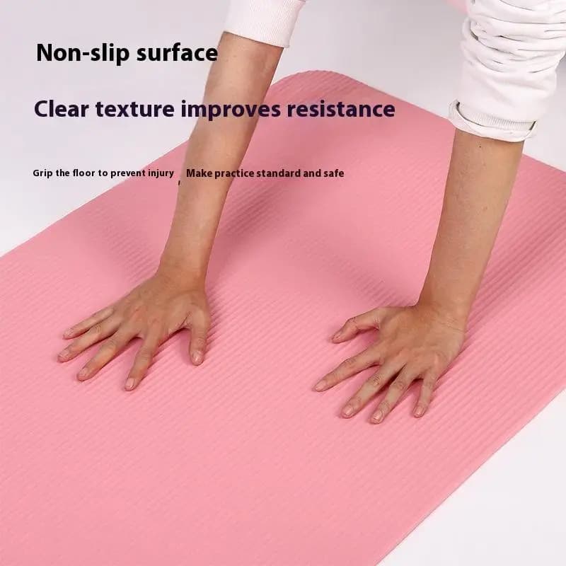 1PC Per Esercizio Yoga E Pilates Ginnastica Zerbino Spesso Yoga Zerbino Anti-skid Sport Fitness Zerbino 3MM EVA Comfort Schiuma Yoga Zerbino